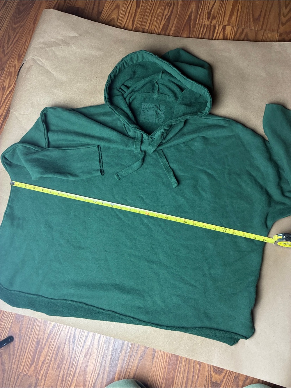 Frank & Eileen Tee Lab Kane Capelet Hoodie In Evergreen Size S LAB521TF - Picture 9 of 15